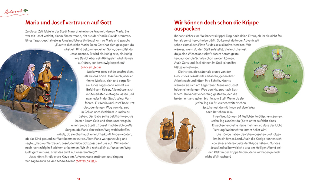 Weitere Ansicht: Das Kirchenjahr für Kinder | Pia Biehl