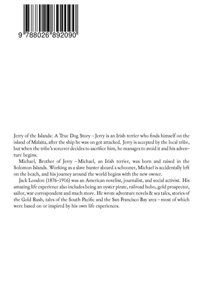 Weitere Ansicht: JERRY & MICHAEL - Adventures of Two Dogs (Children's Book Classic) | Jack London