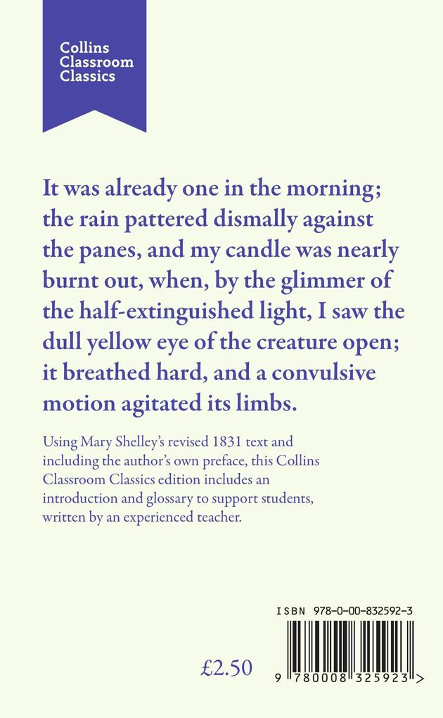 Weitere Ansicht: Frankenstein | Mary Shelley, Collins Gcse