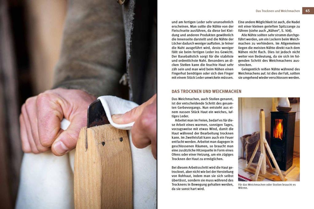 Weitere Ansicht: Leder, Felle & Pelze selbst gerben | Markus Klek