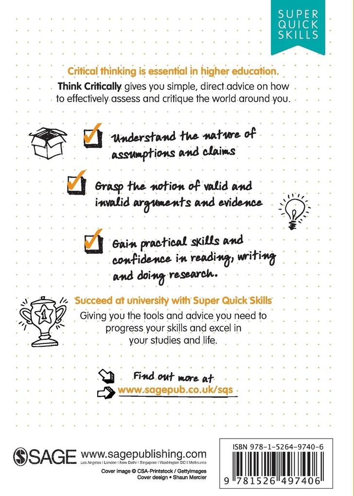 Weitere Ansicht: Think Critically | Tom Chatfield