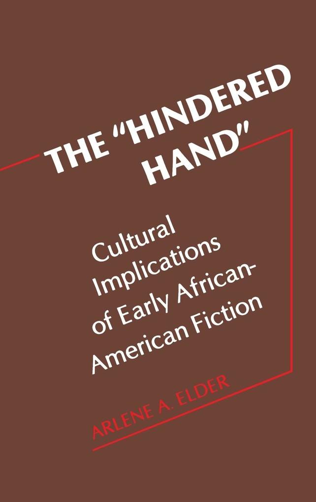 The Hindered Hand als Buch (gebunden)