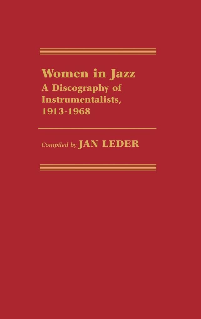 Women in Jazz als Buch (gebunden)