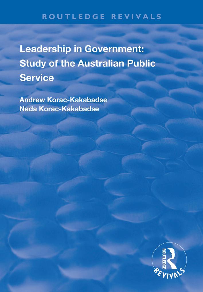 Leadership in Government als eBook epub