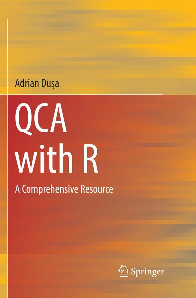 Produktbild: QCA with R | Adrian Dua, Adrian Dusa