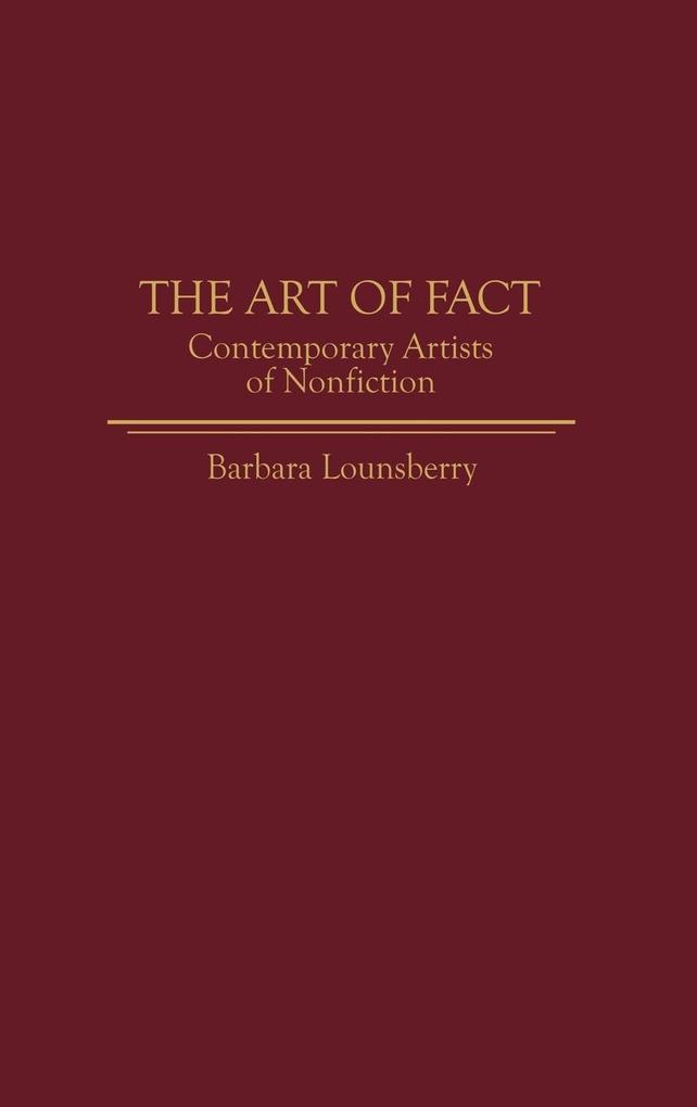 The Art of Fact als Buch (gebunden)