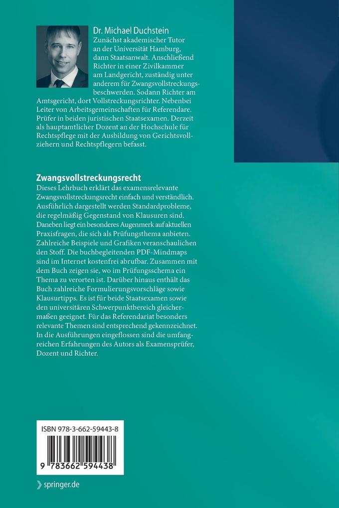 Weitere Ansicht: Zwangsvollstreckungsrecht | Michael Duchstein