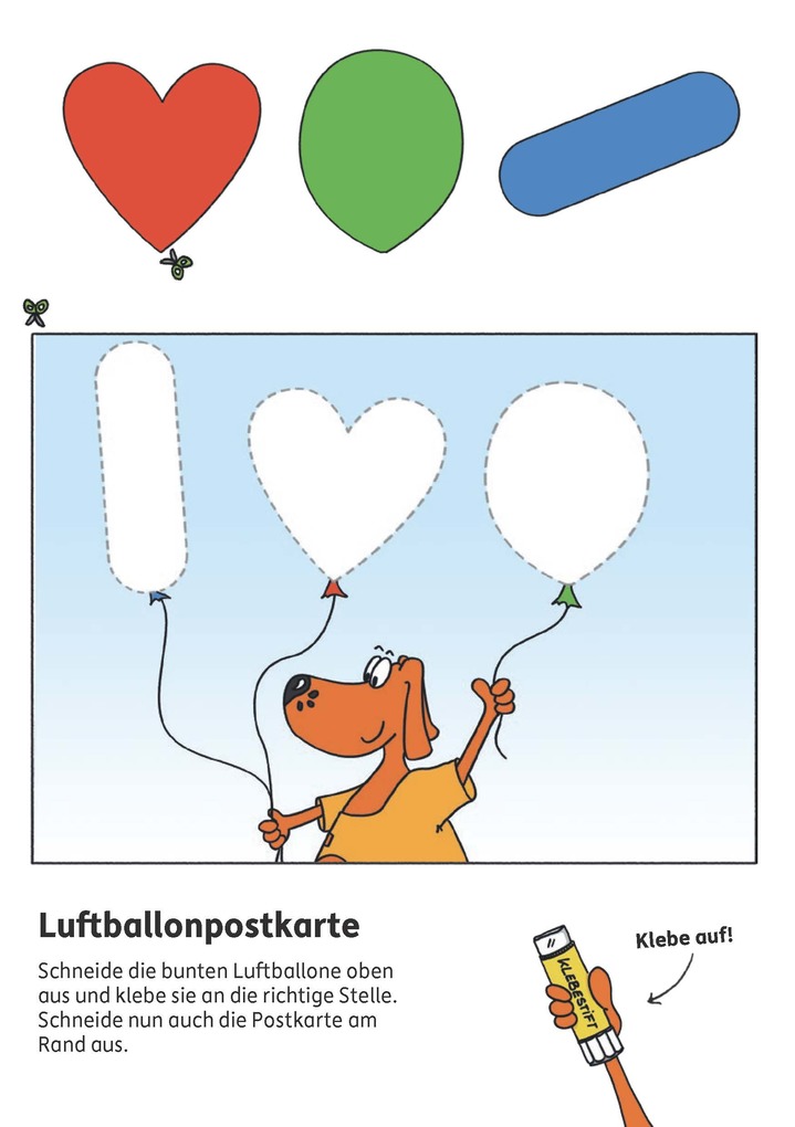 Weitere Ansicht: Vorschulblock ab 5 Jahre für Junge und Mädchen - Schneiden, kleben, basteln | Ulrike Maier