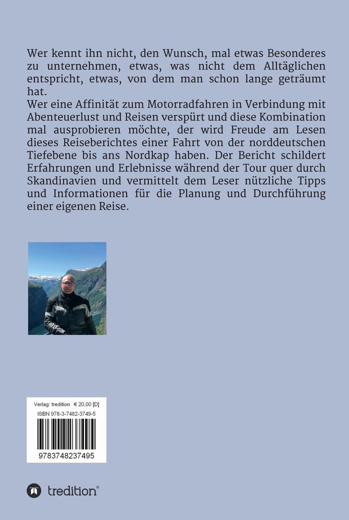 Weitere Ansicht: Mit dem Einzylinder zum Nordkap | Joachim Schulze