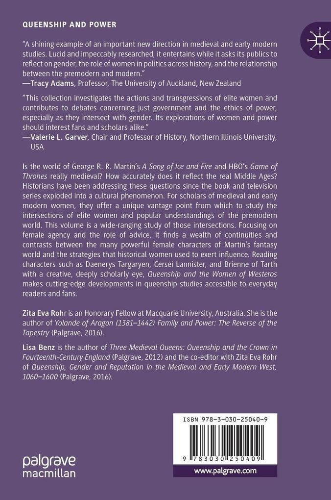 Weitere Ansicht: Queenship and the Women of Westeros
