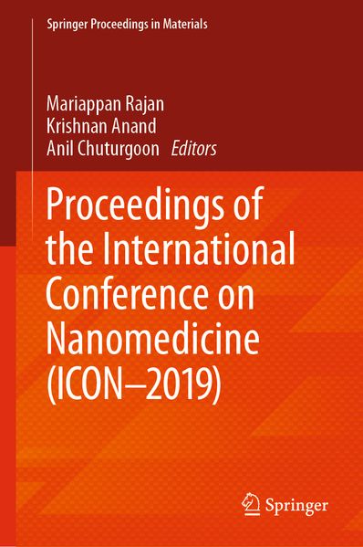 Produktbild: Proceedings of the International Conference on Nanomedicine (ICON-2019)