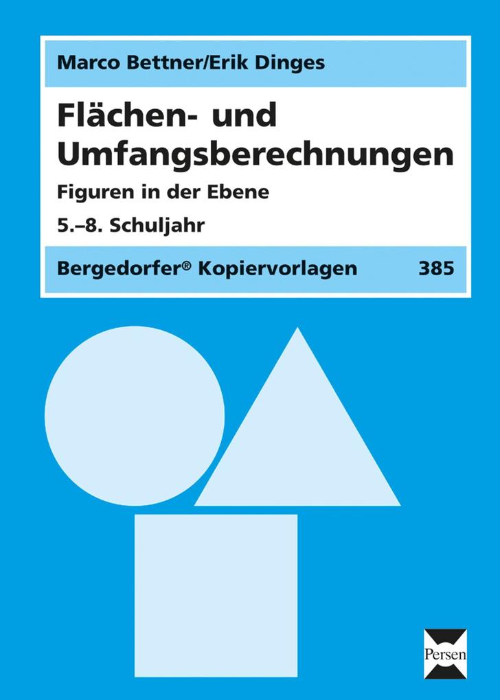 Produktbild: Flächen- und Umfangsberechnungen | Marco Bettner, Erik Dinges