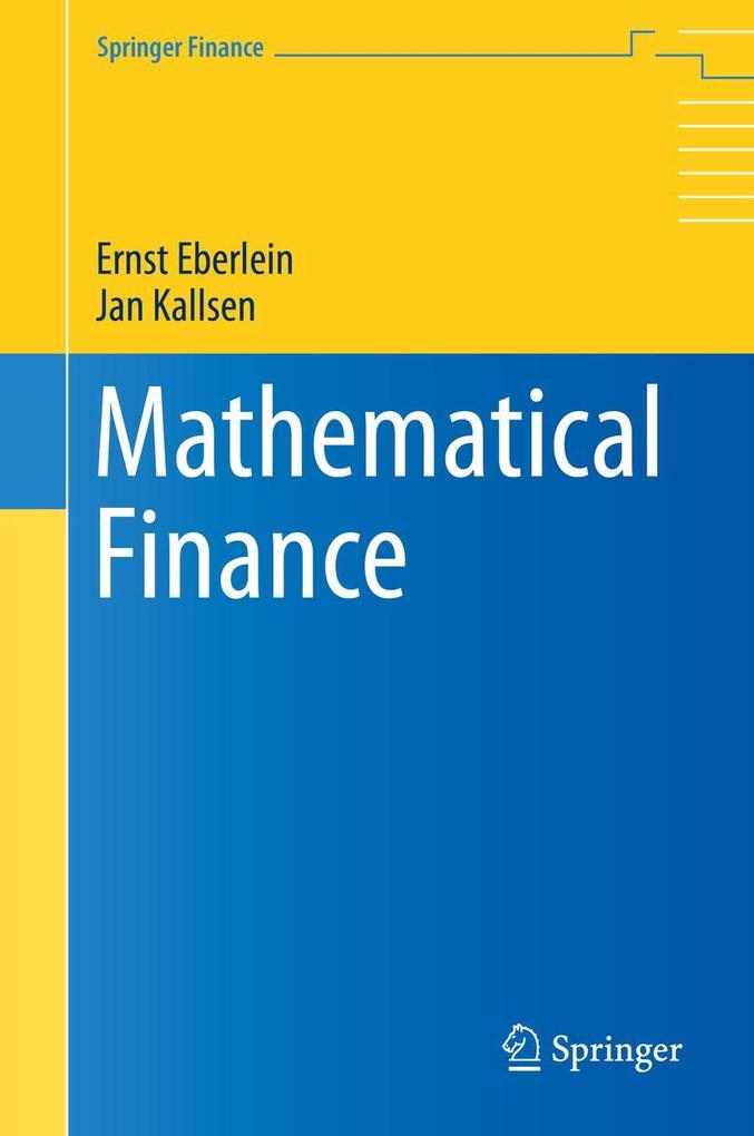 Produktbild: Mathematical Finance | Ernst Eberlein, Jan Kallsen