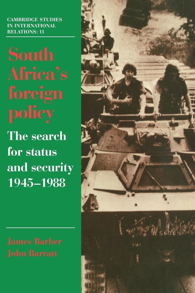 South Africa's Foreign Policy als Taschenbuch