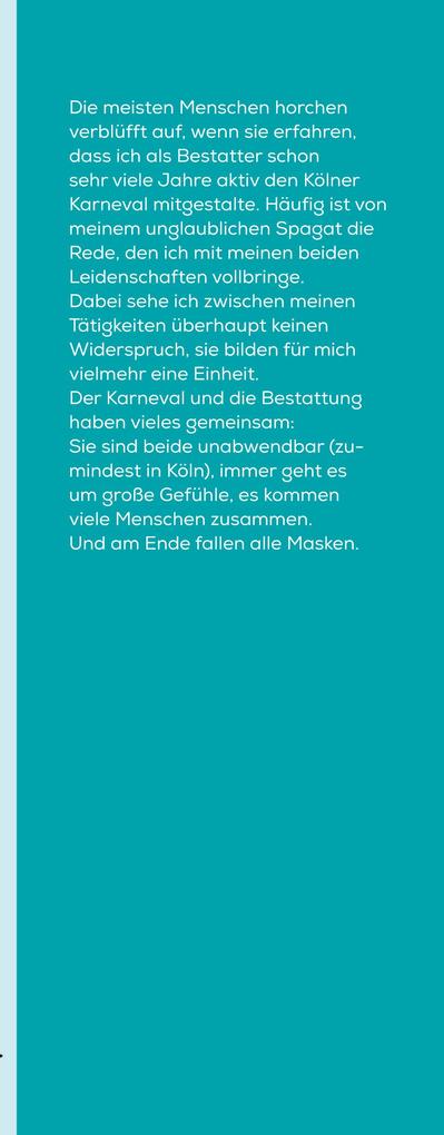 Weitere Ansicht: »Der Tod ist dein letzter großer Termin« | Christoph Kuckelkorn
