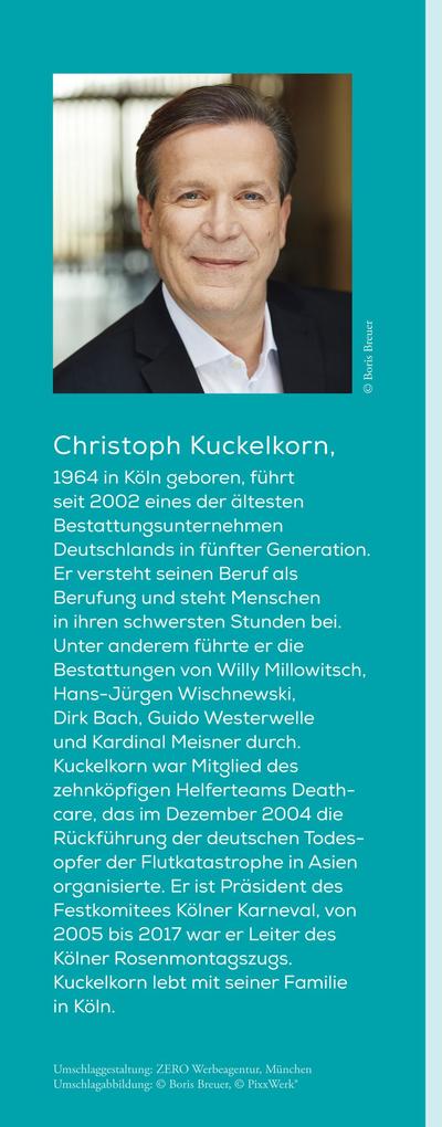 Weitere Ansicht: »Der Tod ist dein letzter großer Termin« | Christoph Kuckelkorn
