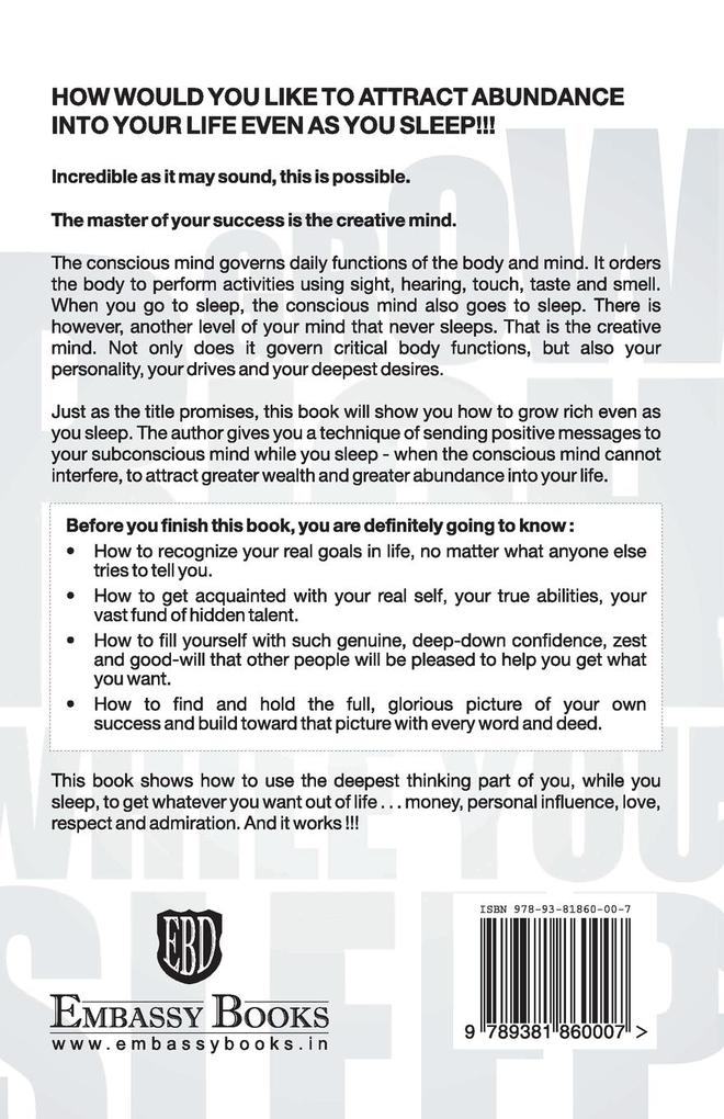 Weitere Ansicht: Grow Rich While You Sleep | Ben Sweetland