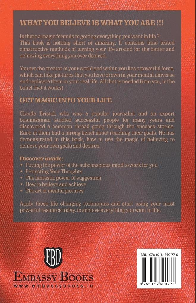 Weitere Ansicht: The Magic Of Believing | Claude Bristol