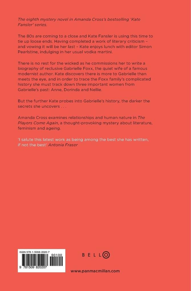 Weitere Ansicht: The Players Come Again | Amanda Cross