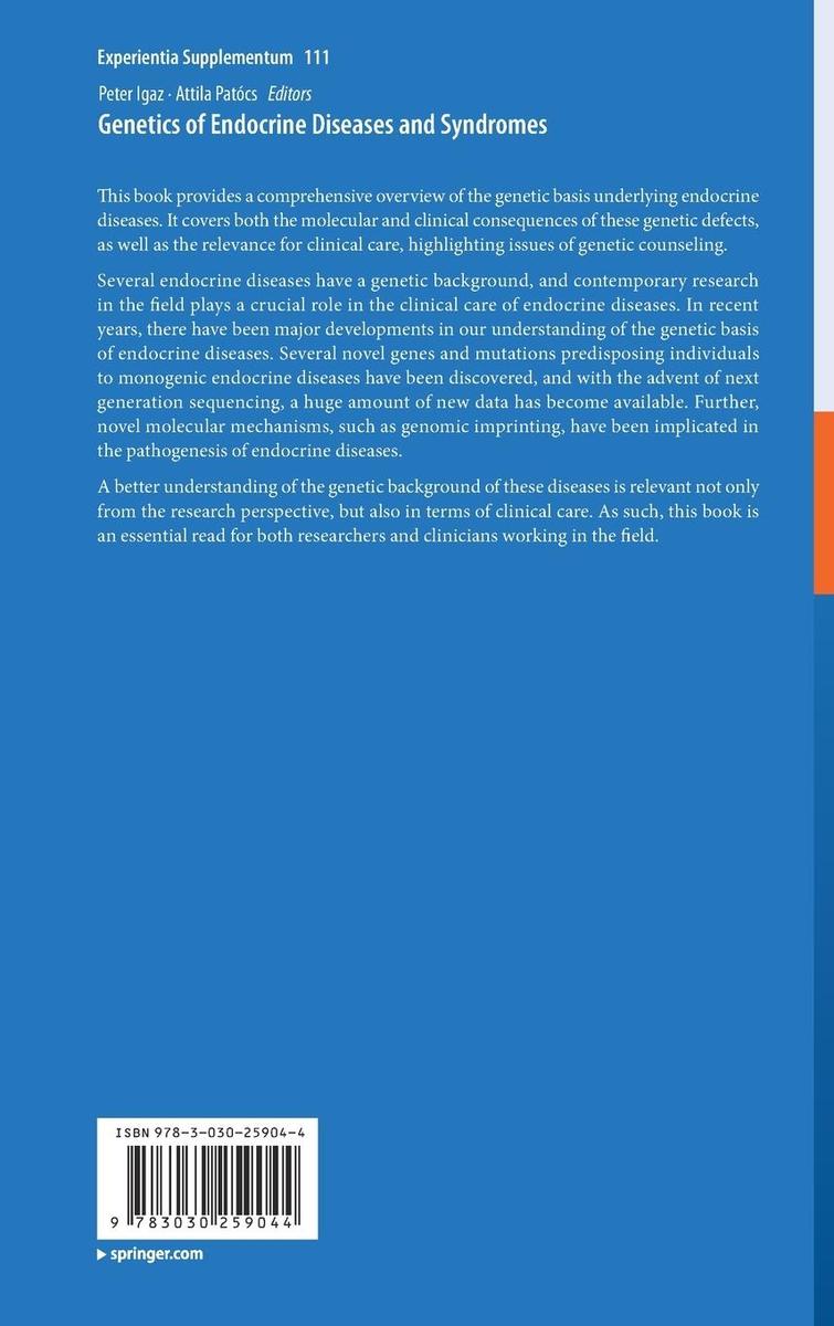 Weitere Ansicht: Genetics of Endocrine Diseases and Syndromes