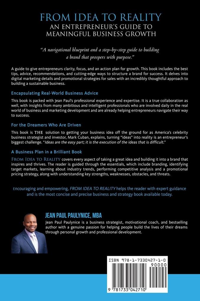 Weitere Ansicht: From Idea to Reality | Jean Paul Paulynice