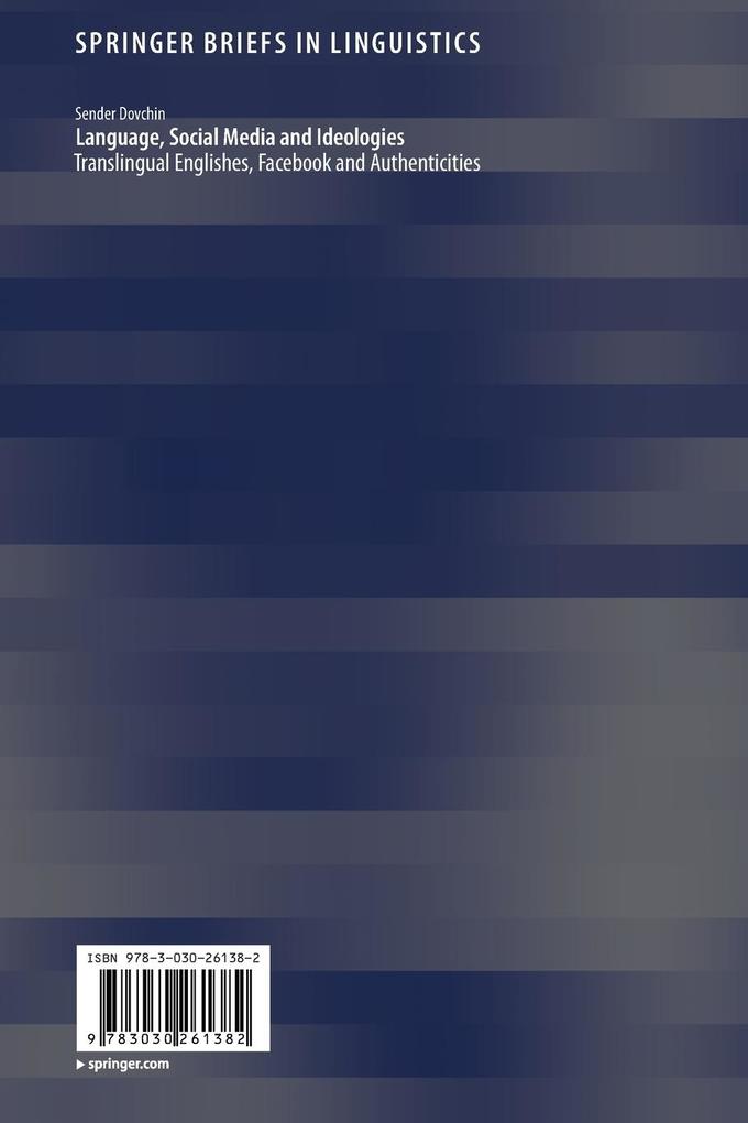 Weitere Ansicht: Language, Social Media and Ideologies | Sender Dovchin