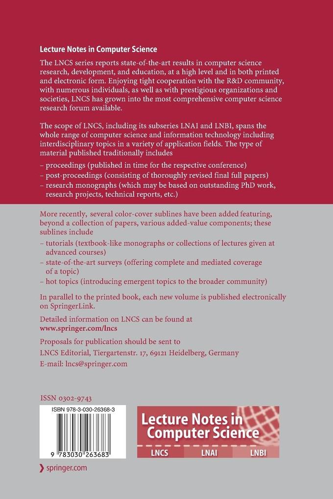 Weitere Ansicht: Advances in Swarm Intelligence