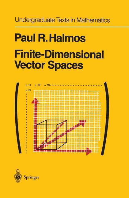 Weitere Ansicht: Finite-Dimensional Vector Spaces | P. R. Halmos