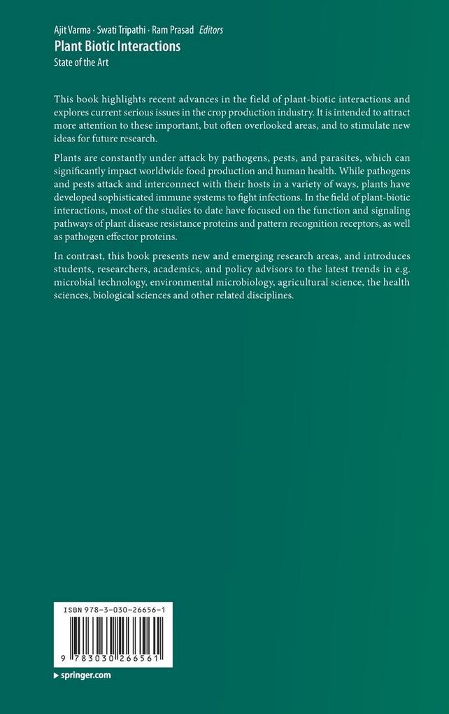 Weitere Ansicht: Plant Biotic Interactions