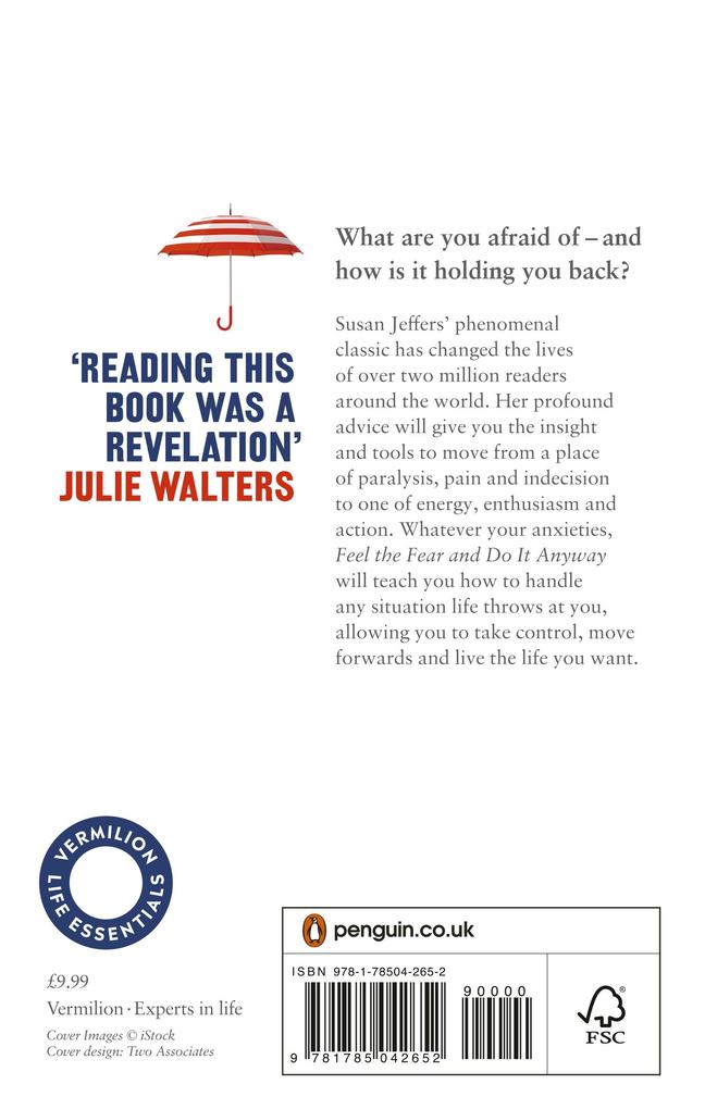Weitere Ansicht: Feel The Fear And Do It Anyway | Susan Jeffers