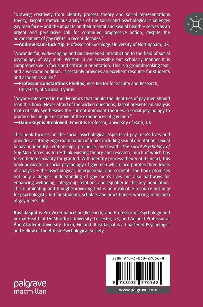 Weitere Ansicht: The Social Psychology of Gay Men | Rusi Jaspal