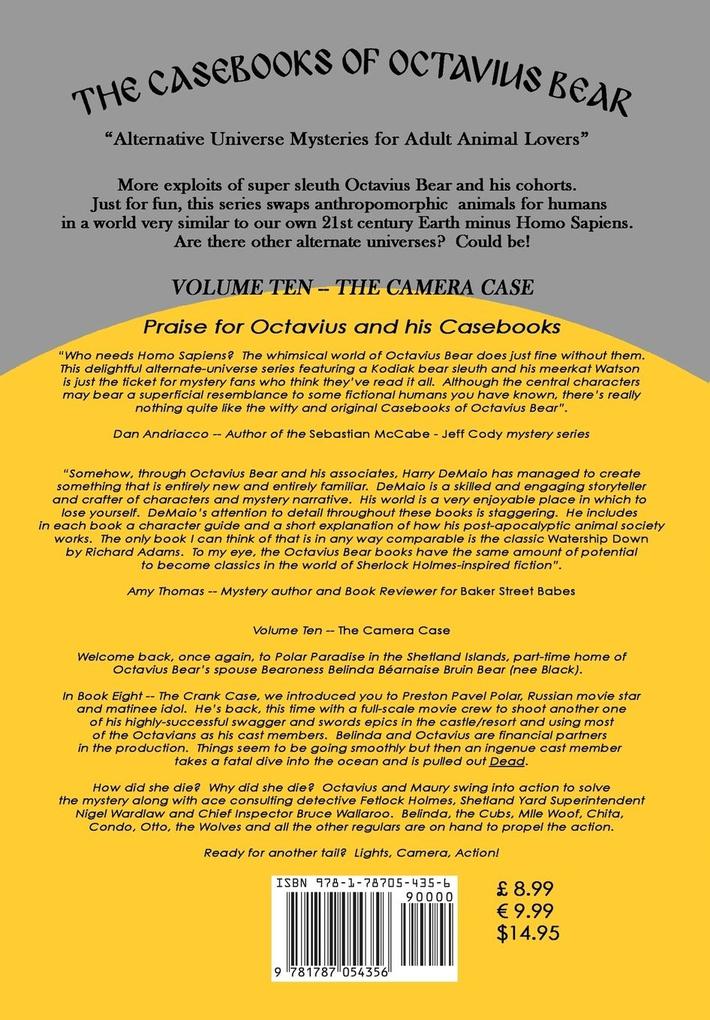 Weitere Ansicht: The Camera Case (Octavius Bear Book 10) | Harry Demaio