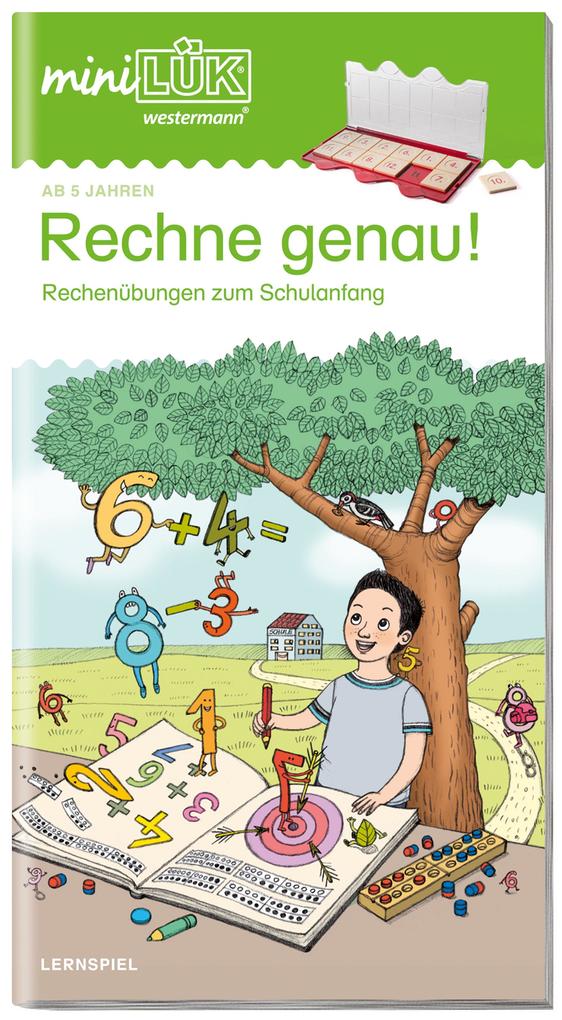 Produktbild: miniLÜK. Vorschule - Mathematik: Rechne genau!