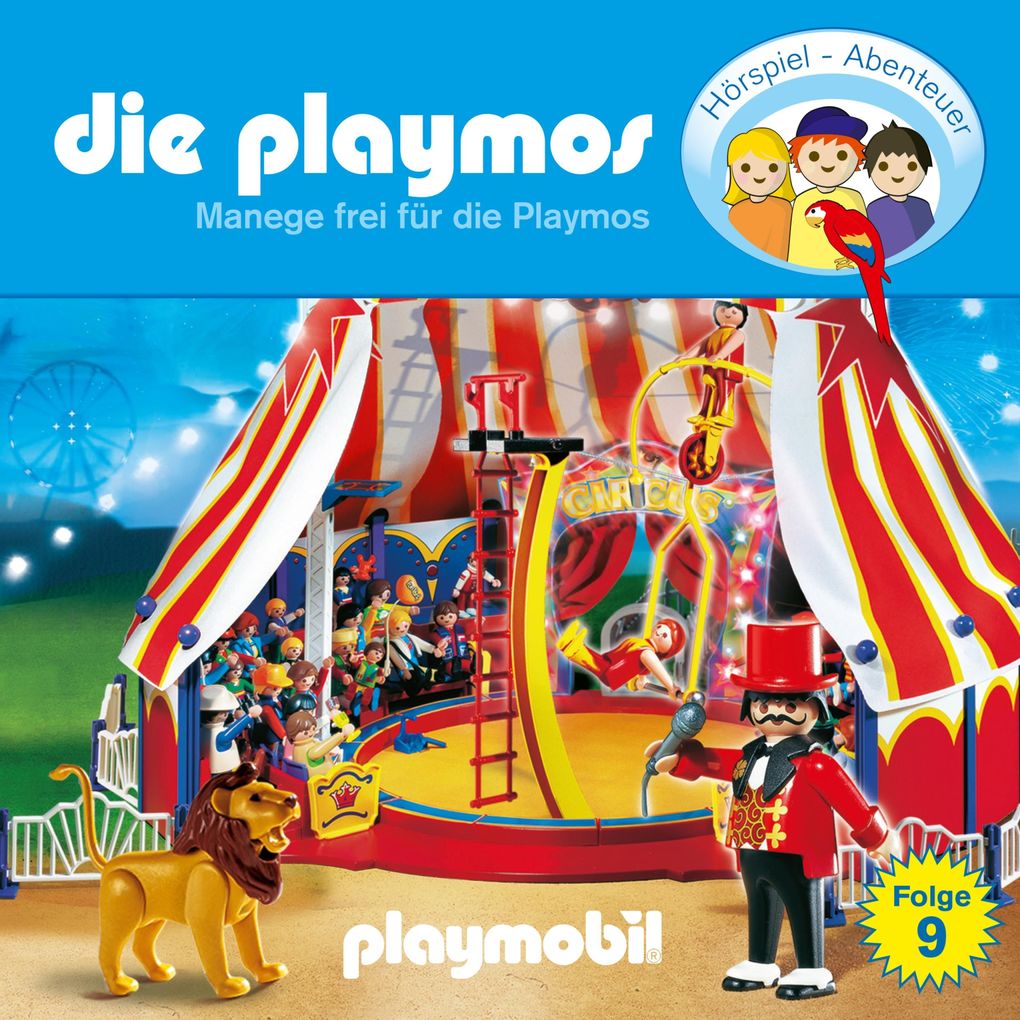 Produktbild: Die Playmos - Das Original Playmobil Hörspiel, Folge 9: Manege frei für die Playmos | Florian Fickel, Simon X. Rost