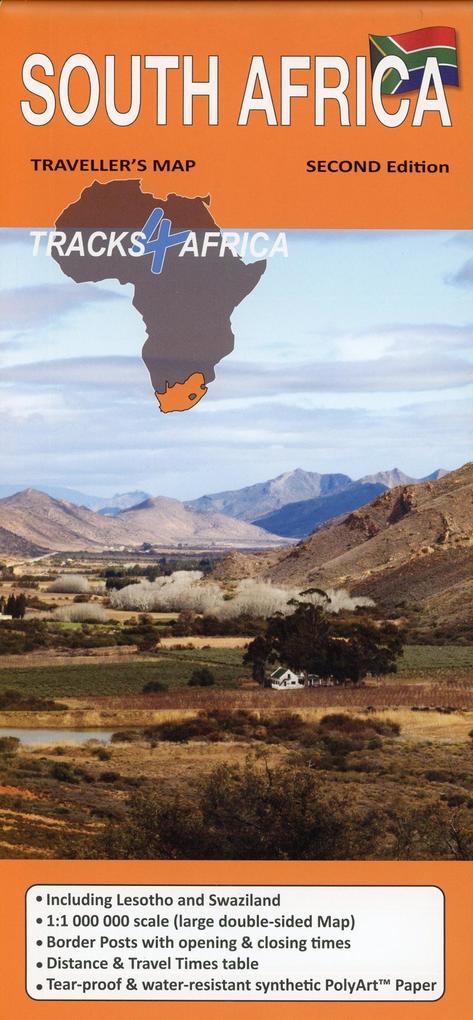 Produktbild: Südafrika/Lesotho/Swaziland 1 : 1 000 000