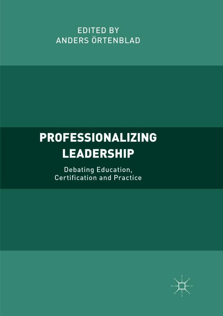 Produktbild: Professionalizing Leadership