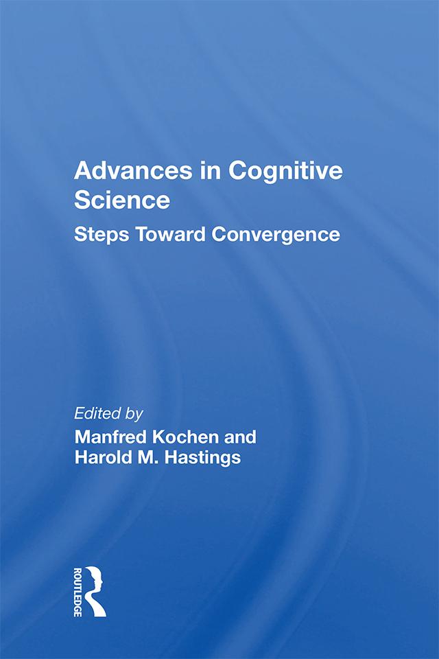 Produktbild: Advances In Cognitive Science