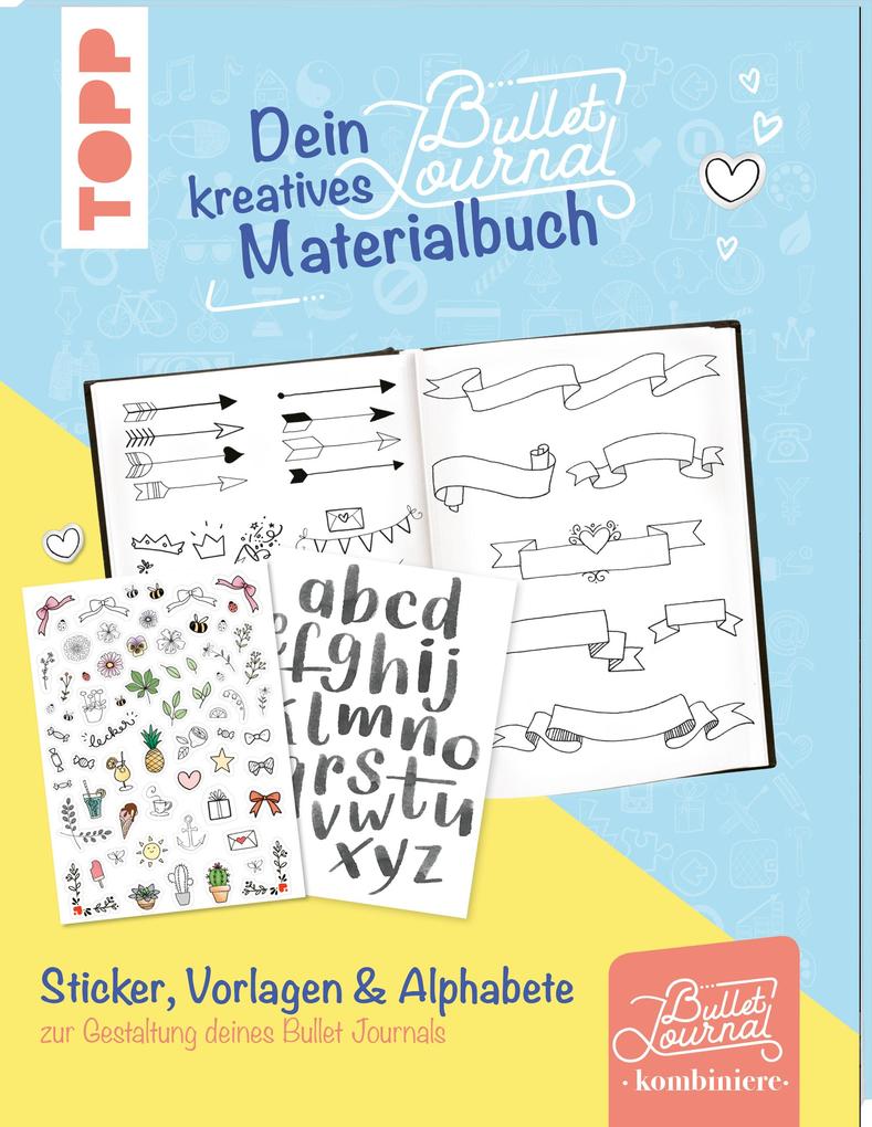 Produktbild: Dein kreatives Bullet-Journal-Materialbuch