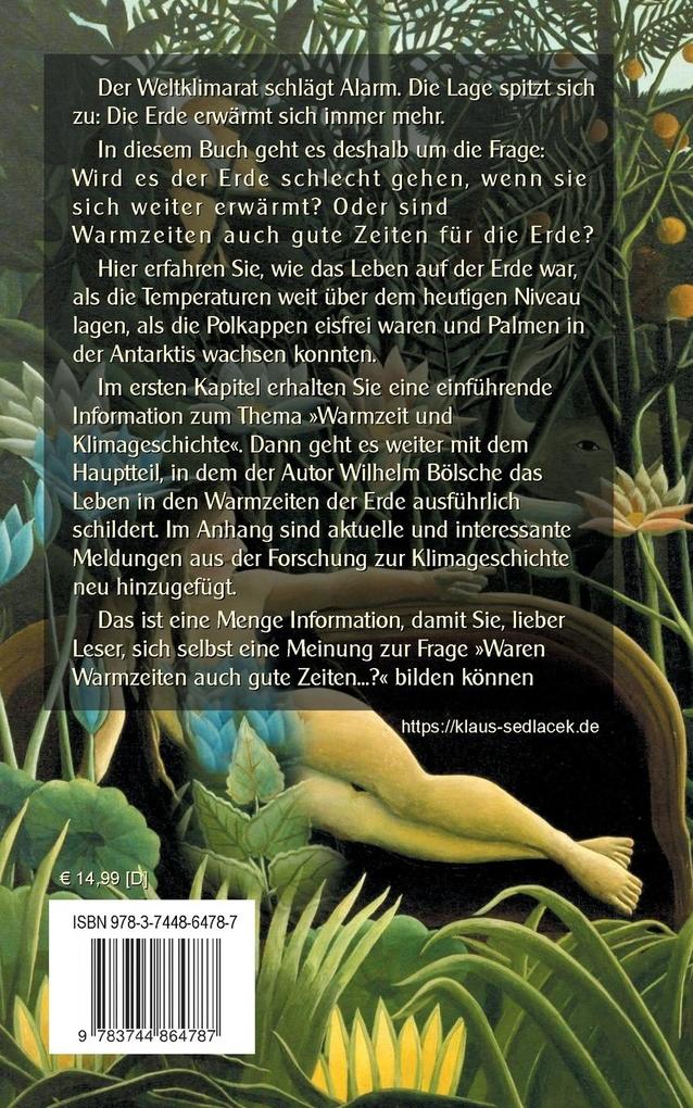 Weitere Ansicht: Leben in der Warmzeit der Erde | Wilhelm Bölsche