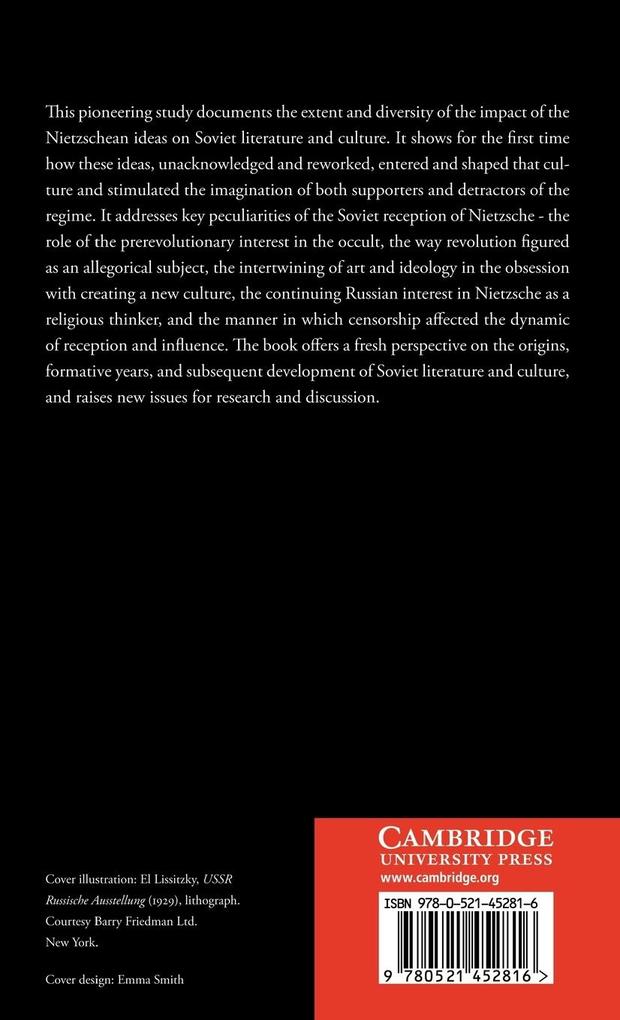 Weitere Ansicht: Nietzsche and Soviet Culture