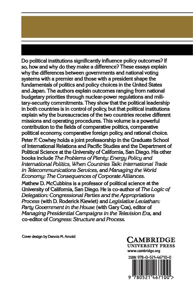 Weitere Ansicht: Structure and Policy in Japan and the United States