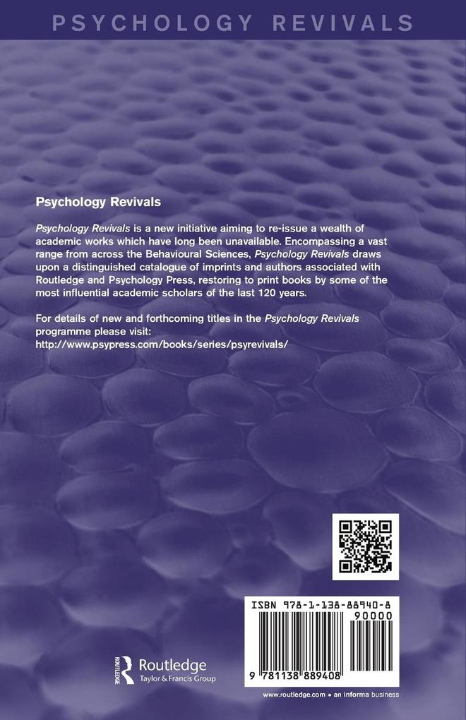 Weitere Ansicht: Training Behaviour Therapists (Psychology Revivals) | Derek Milne