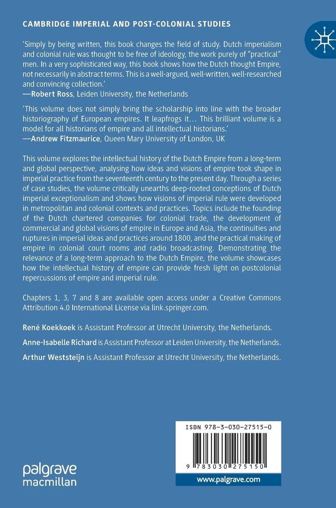 Weitere Ansicht: The Dutch Empire between Ideas and Practice, 1600-2000