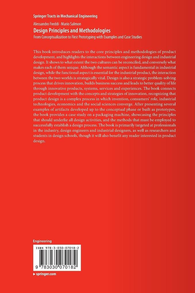 Weitere Ansicht: Design Principles and Methodologies | Alessandro Freddi, Mario Salmon