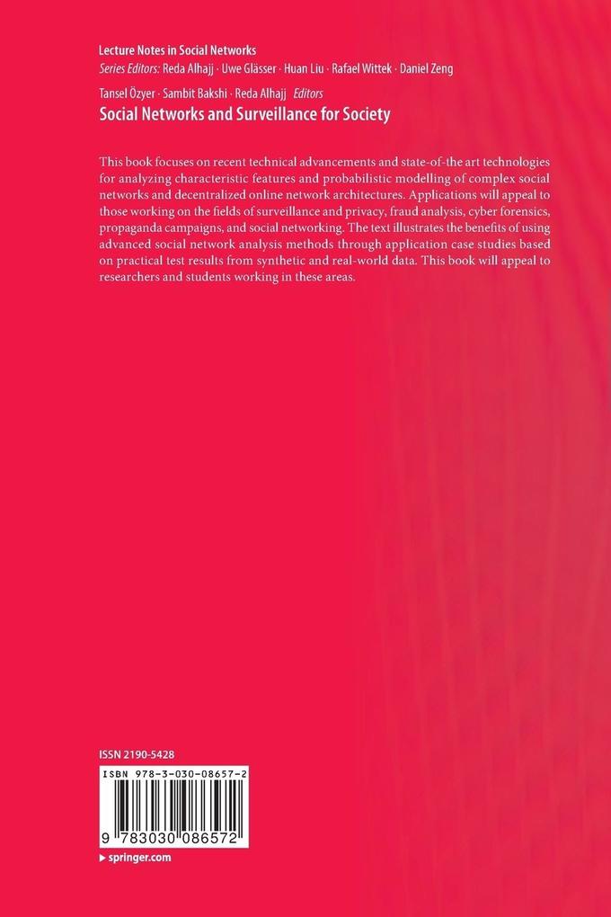 Weitere Ansicht: Social Networks and Surveillance for Society