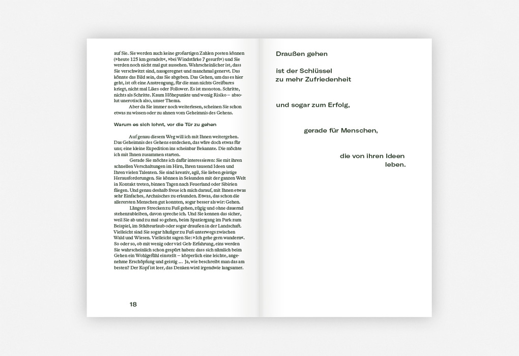 Weitere Ansicht: Draußen gehen | Christian Sauer