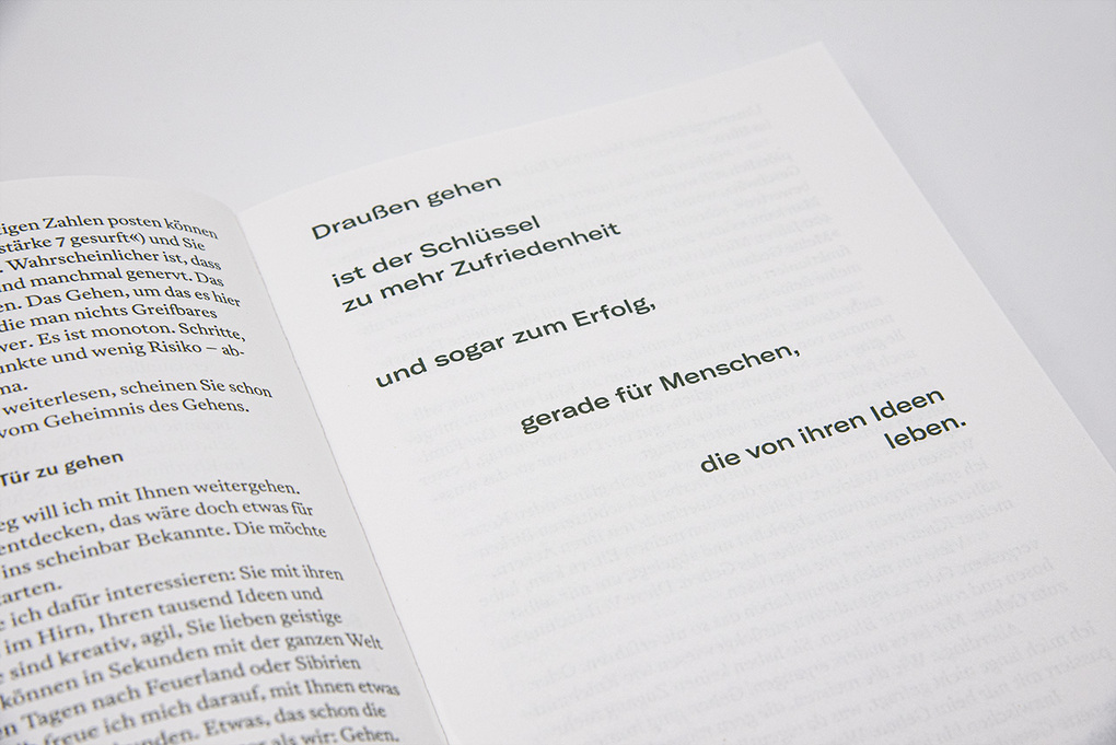 Weitere Ansicht: Draußen gehen | Christian Sauer
