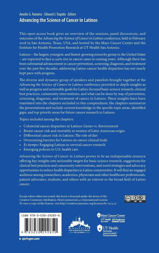 Weitere Ansicht: Advancing the Science of Cancer in Latinos