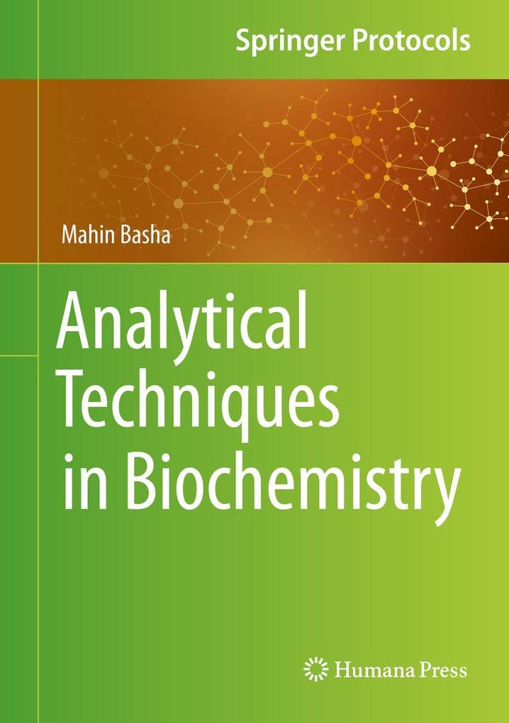 Produktbild: Analytical Techniques in Biochemistry | Mahin Basha