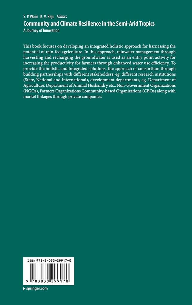Weitere Ansicht: Community and Climate Resilience in the Semi-Arid Tropics